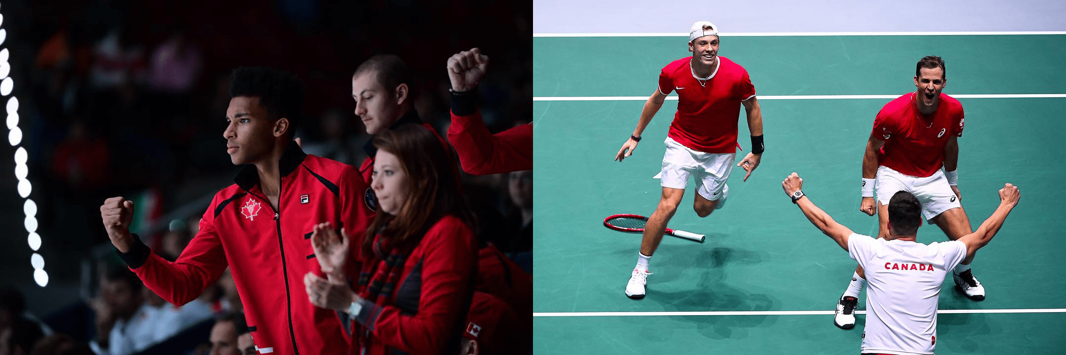 Team Canada had much to celebrate at the 2019 Davis Cup Finals.