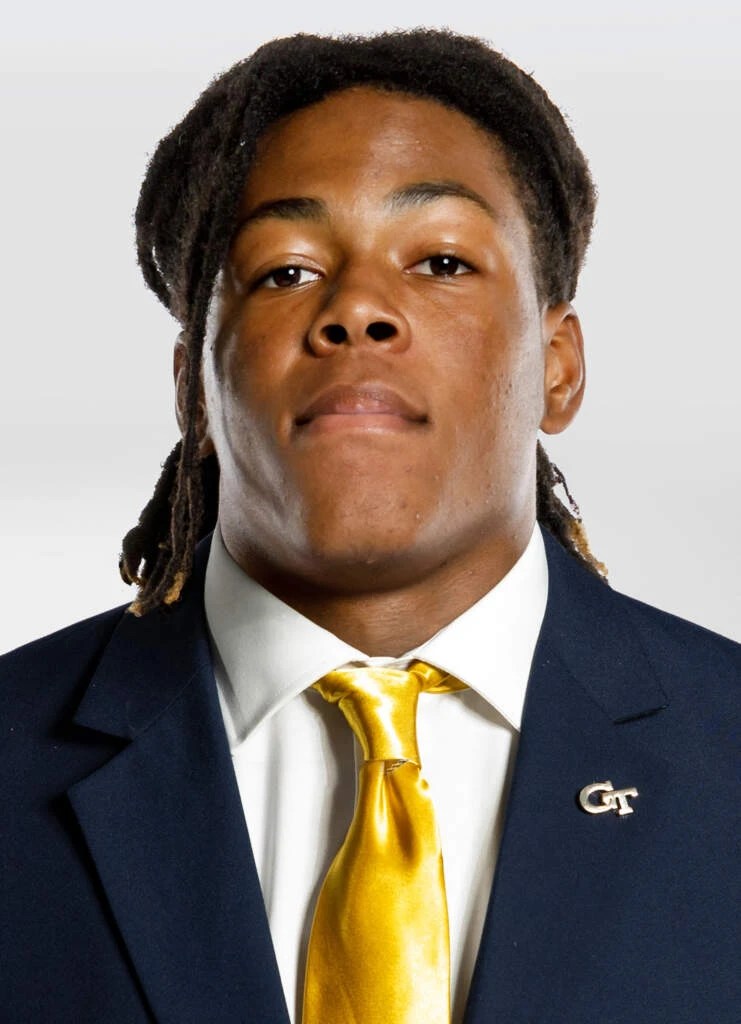 Jahmyr Gibbs Football Tech Yellow Jackets