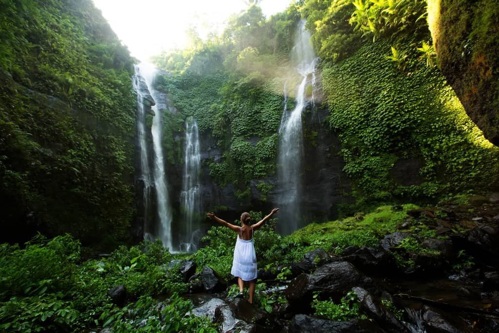 Bunyumala Twin Waterfall Bali 