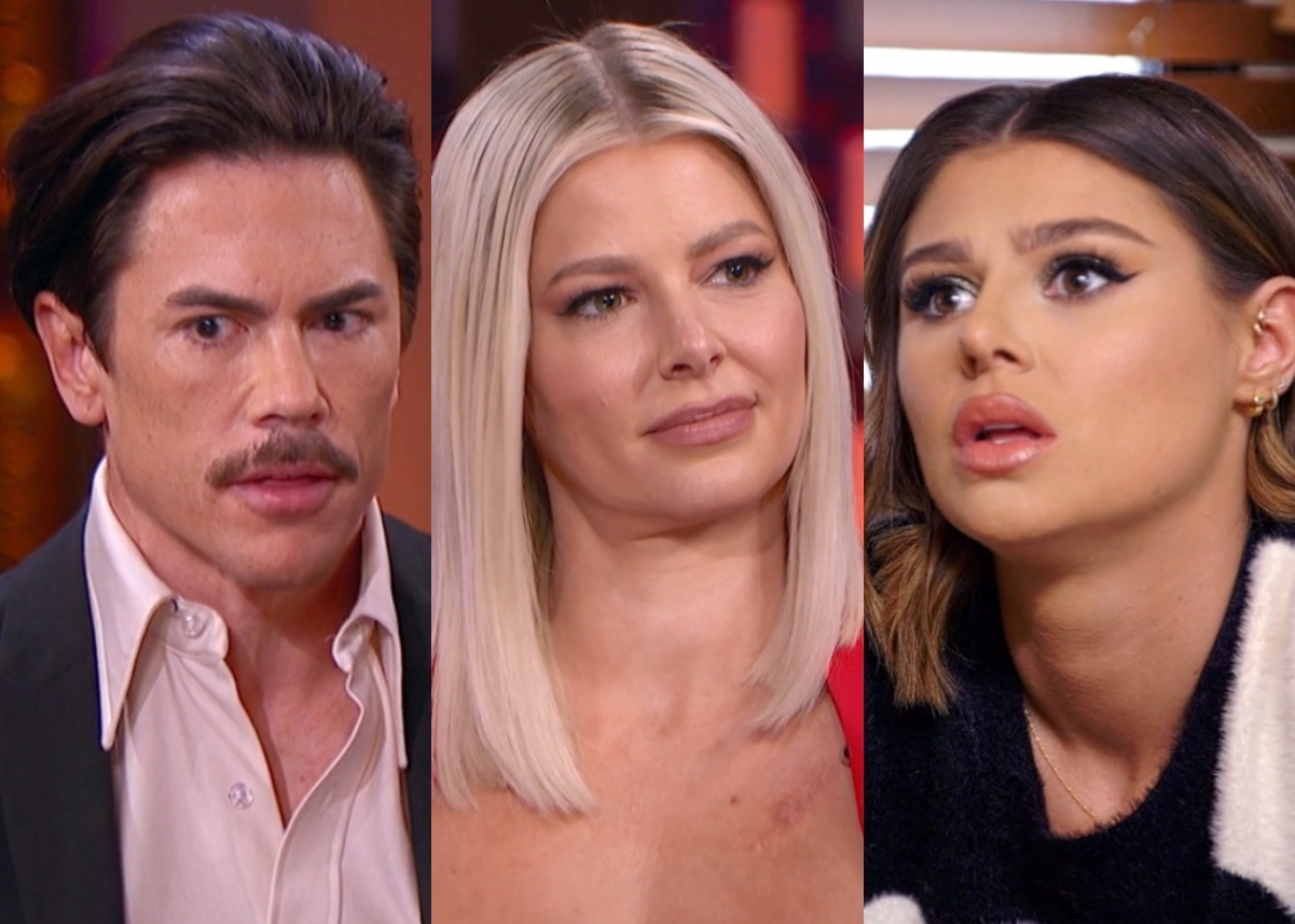 Vanderpump Rules Recap Reunion Ariana Reveals Raquel’s Text 247 News