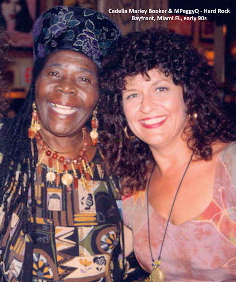 Cedella Marley Booker & MPeggyQ Talk Bob Marley 1984 Reggae Report