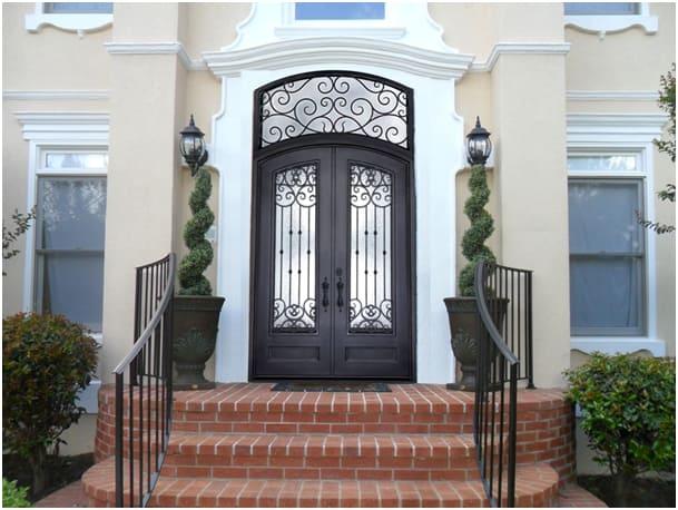 Wrought Iron door How To Restore Wrought Iron Door