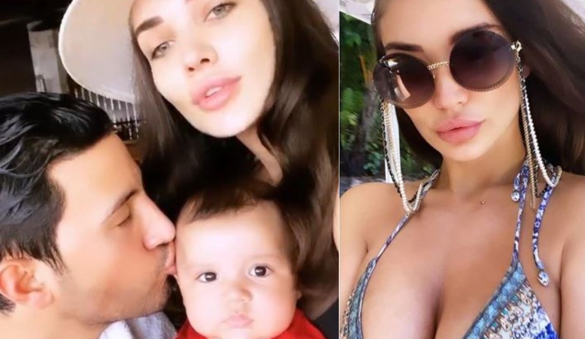 Amy Jackson is holidaying in Seychelles with fiance and baby Andreas. Seen pics yet