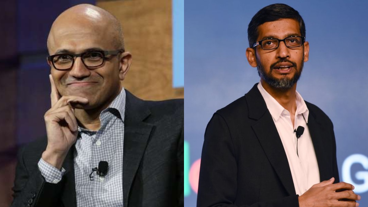 Padma Bhushan for Microsoft CEO Satya Nadella Google CEO Sundar Pichai