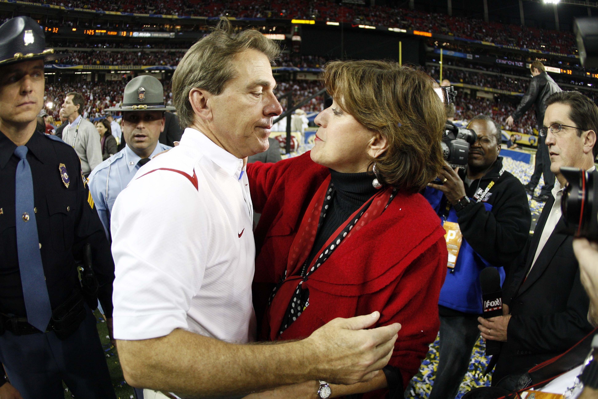 Nick Saban doesn’t want to take this suggestion from wife, Terry