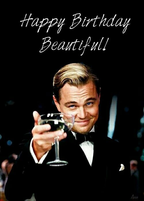 Leonardo DiCaprio says Happy Birthday ♡