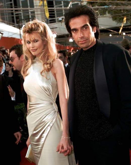 David Copperfield & Claudia Schiffer People Couples Famous and