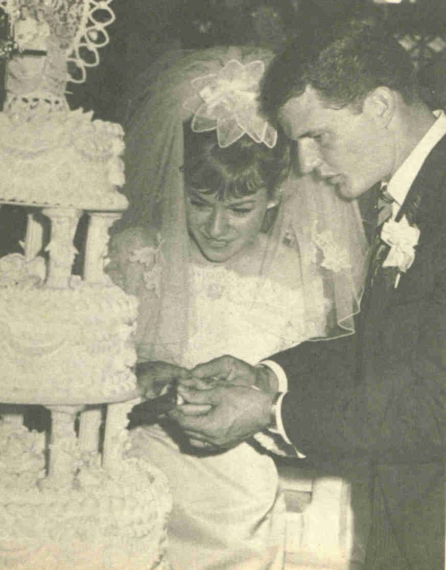 Lennon married her first husband, Lee Bernhardi on May 7, 1966 at