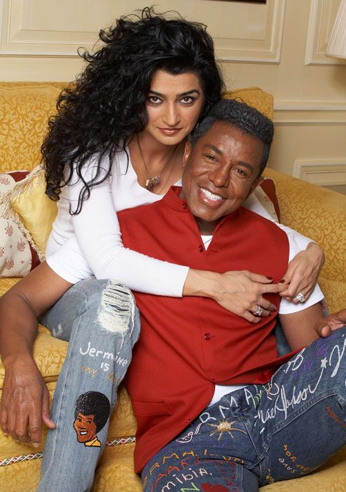 Halima Rashid and Jermaine Jackson I Love The Jackson Family