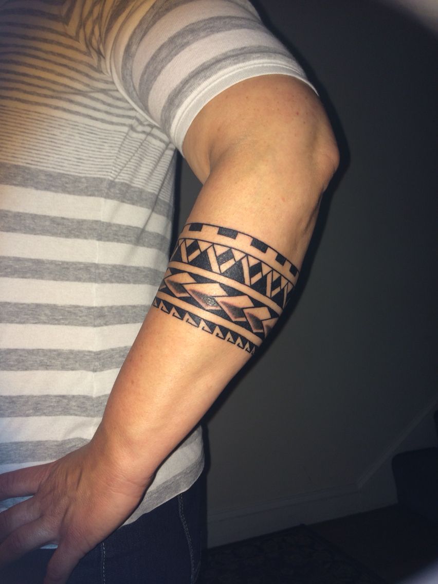 Polynesian arm band Tattoos Pinterest Arms, Tattoo and Tatoo