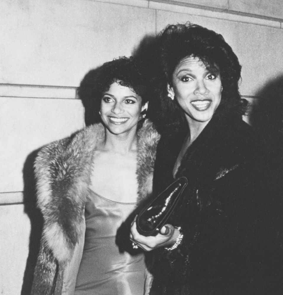 Sisters Debbie Allen and Phylicia Rashad attending "Kennedy Center