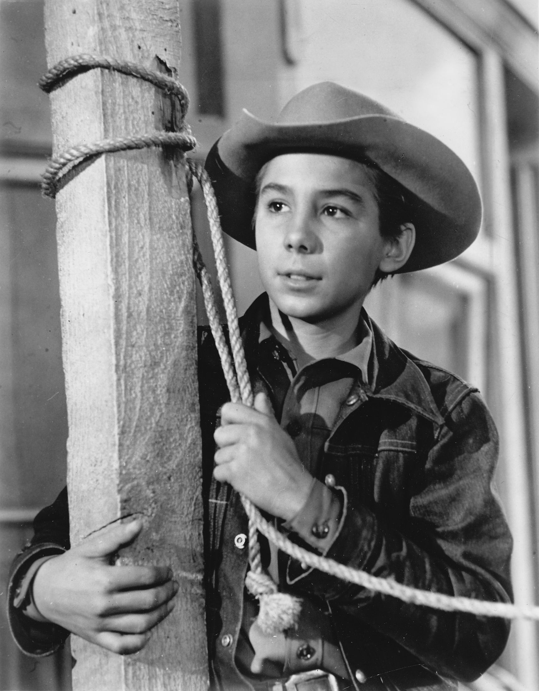 Johnny Crawford as 'Mark McCain' in The Rifleman (195863, ABC) 1958