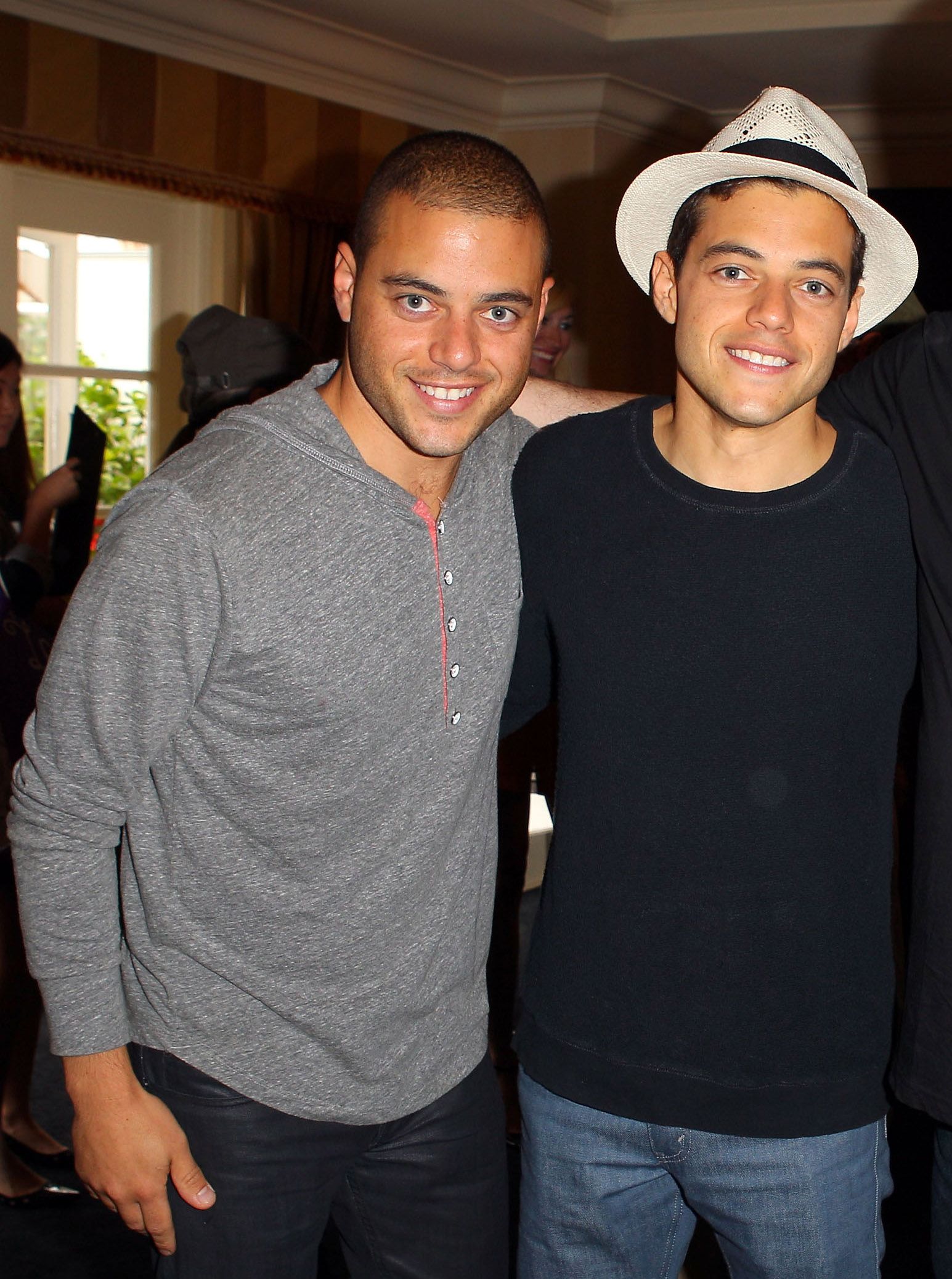Sam & Rami Malek twin brothers. Lounge Lizard YOUNG MALE ACTOR