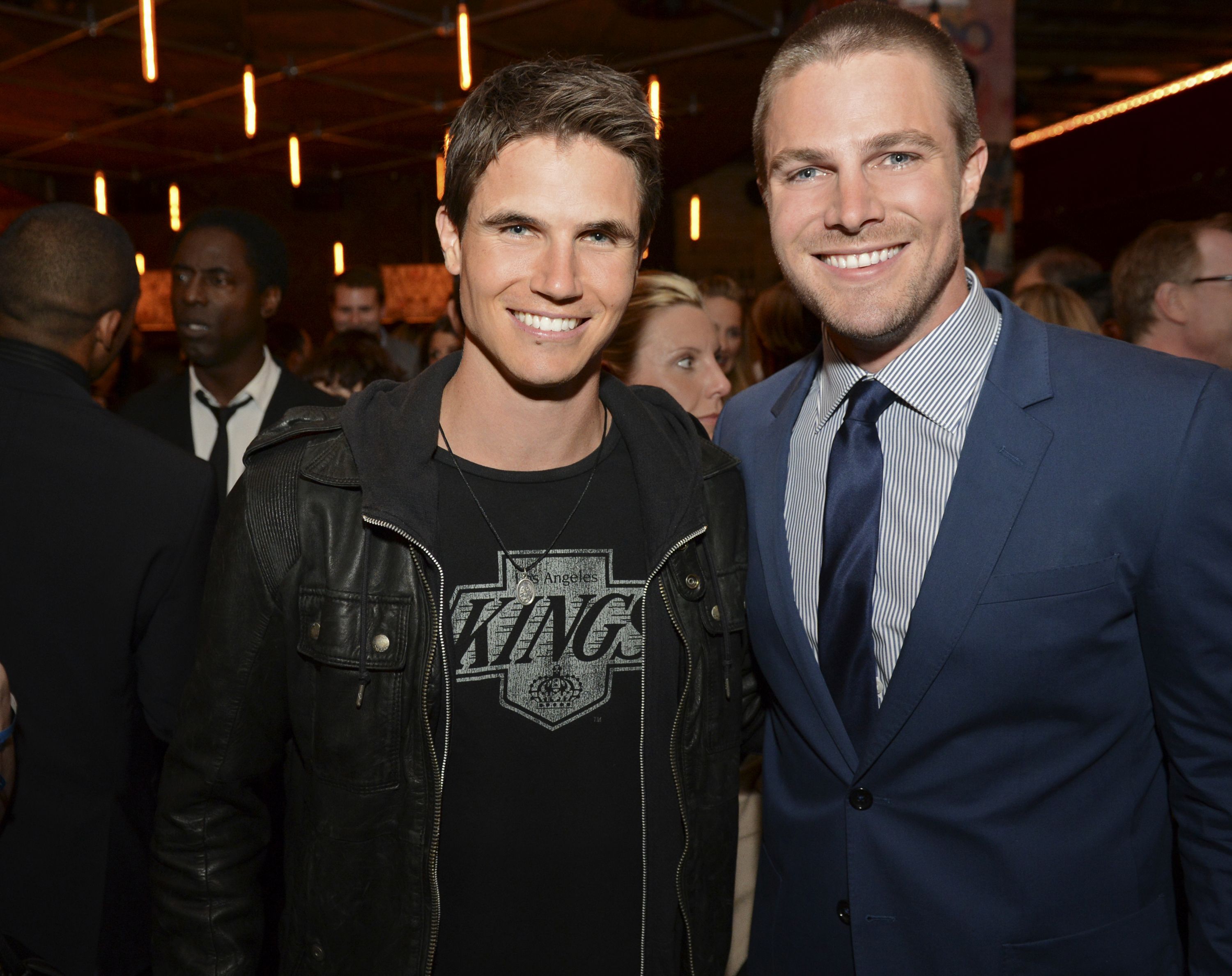 Robbie Amell and Stephen Amell Celeb Siblings Pinterest The CW