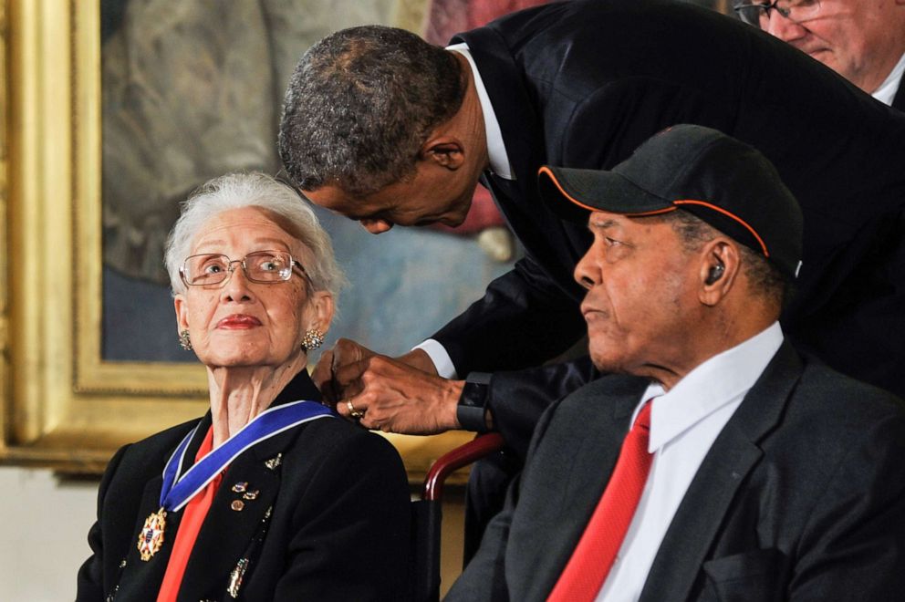 Katherine Johnson, mathematician and reallife subject of 'Hidden