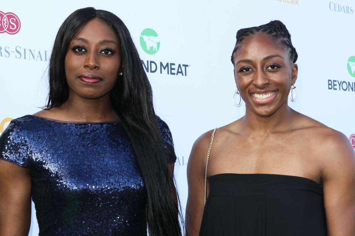 WNBA’s Ogwumike sisters work Election Day polls at Toyota Center