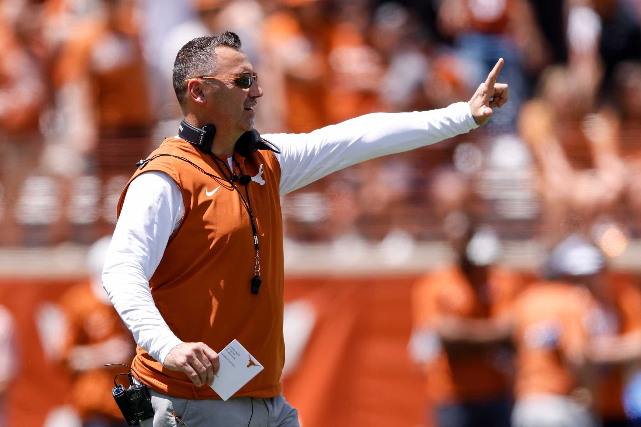 Texas football notebook Steve Sarkisian's son joins Longhorns