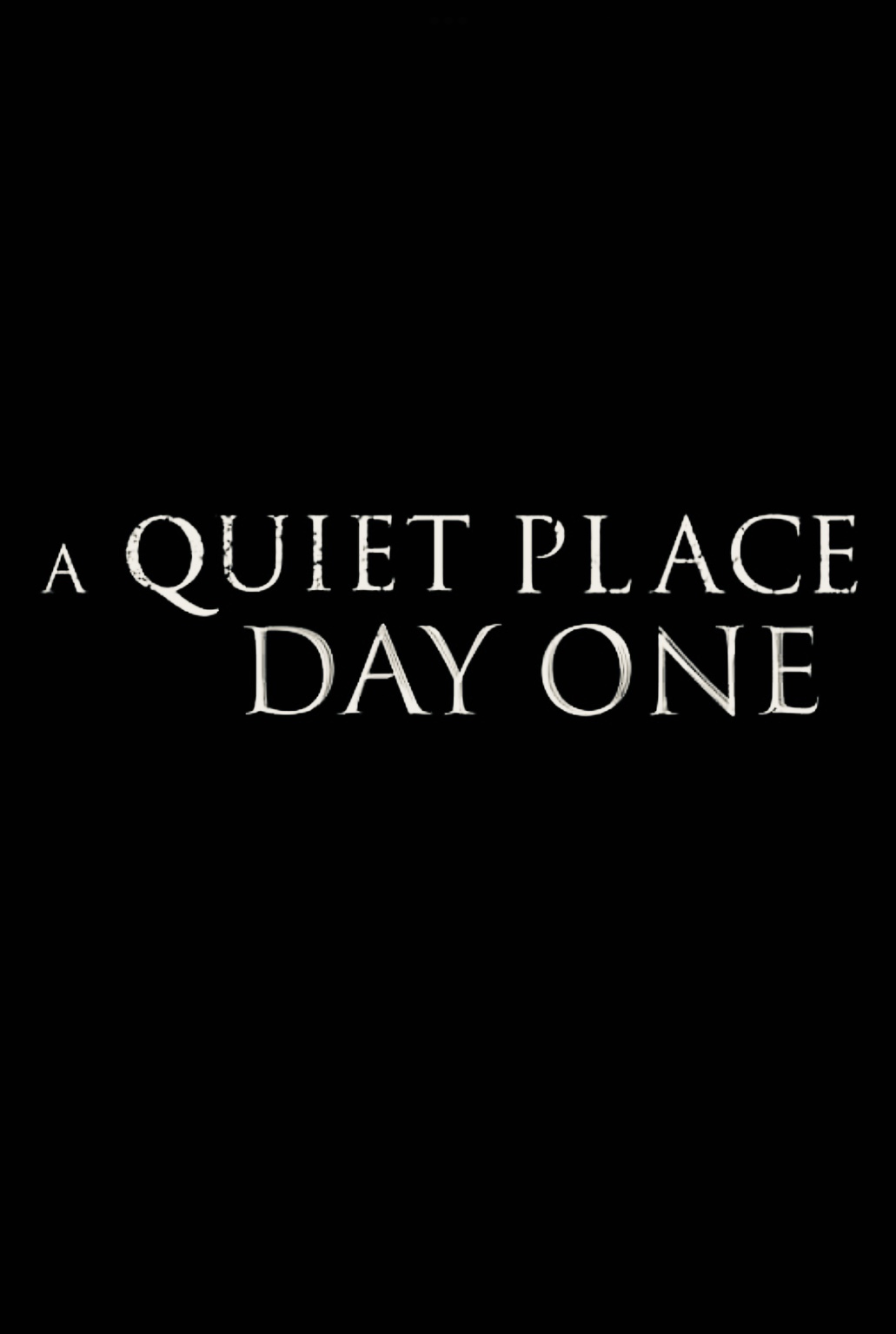 A Quiet Place Day One Movie Poster 743091