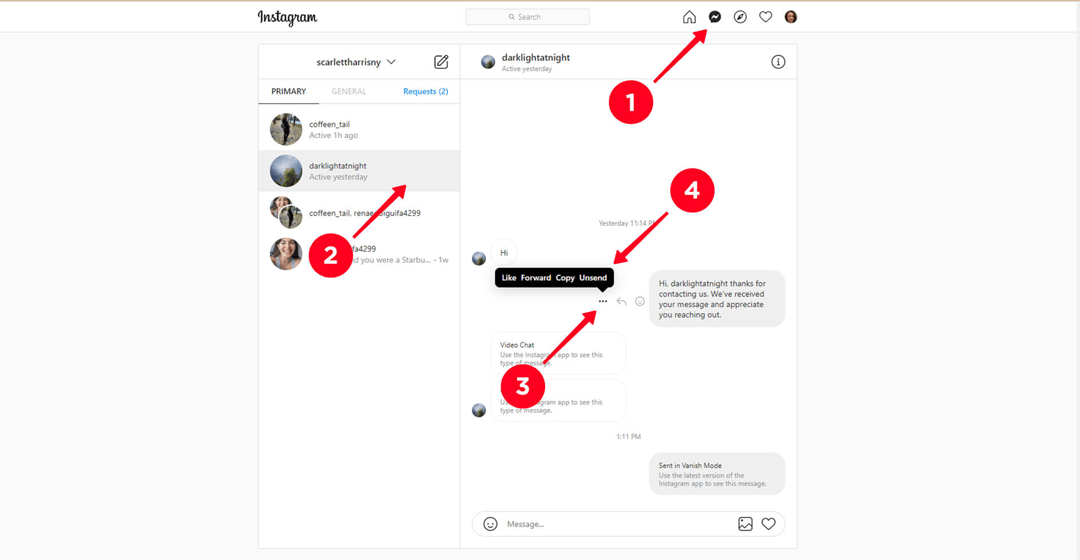 Guia Rapida Cómo eliminar todos los mensajes de Instagram (android