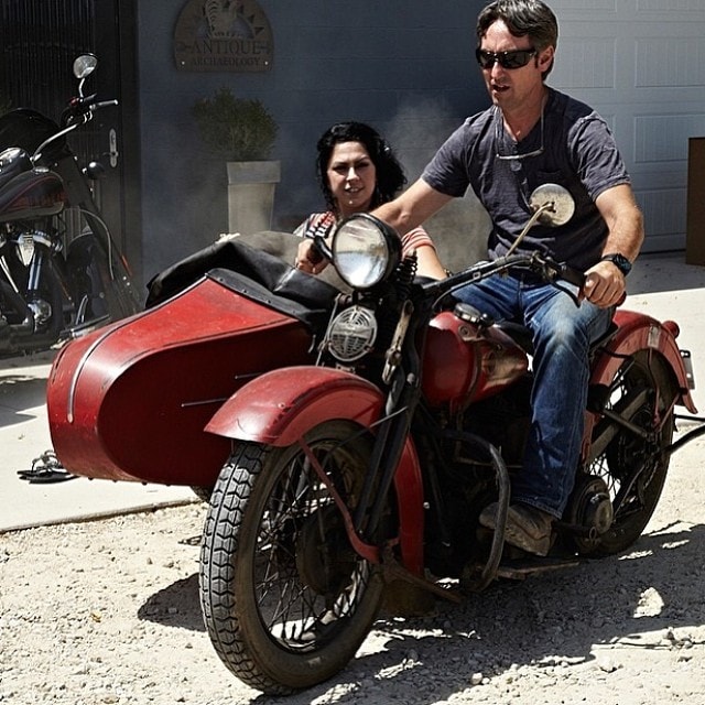 American Pickers Host Mike Wolfe Loves His 1937 Harley autoevolution