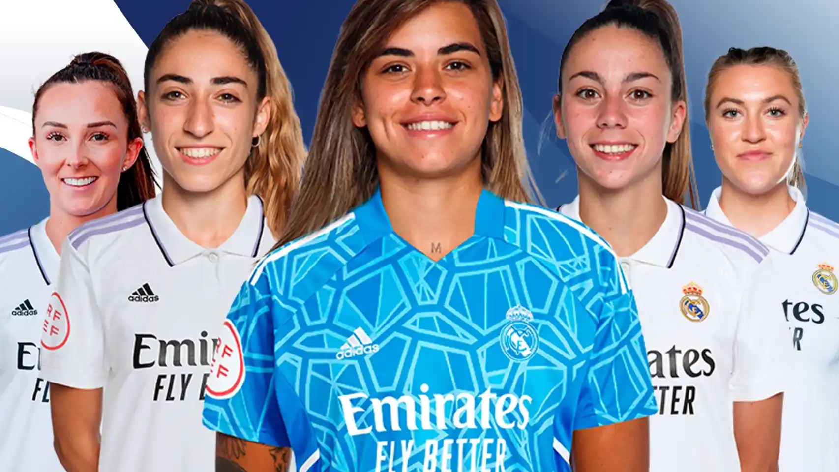 Así es la plantilla del Real Madrid Femenino para la temporada 2022/