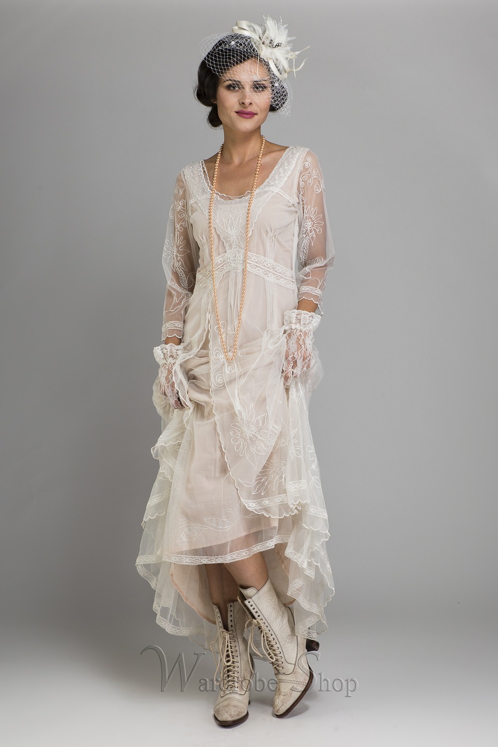 Downton abbey wedding dresses