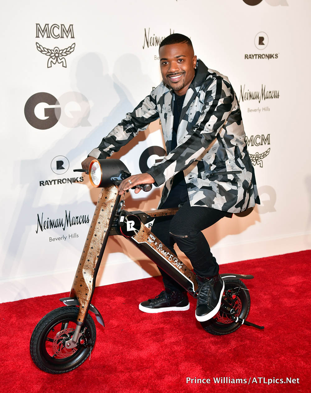 Ray J promotes ScootEBike in Atlanta Sandra Rose