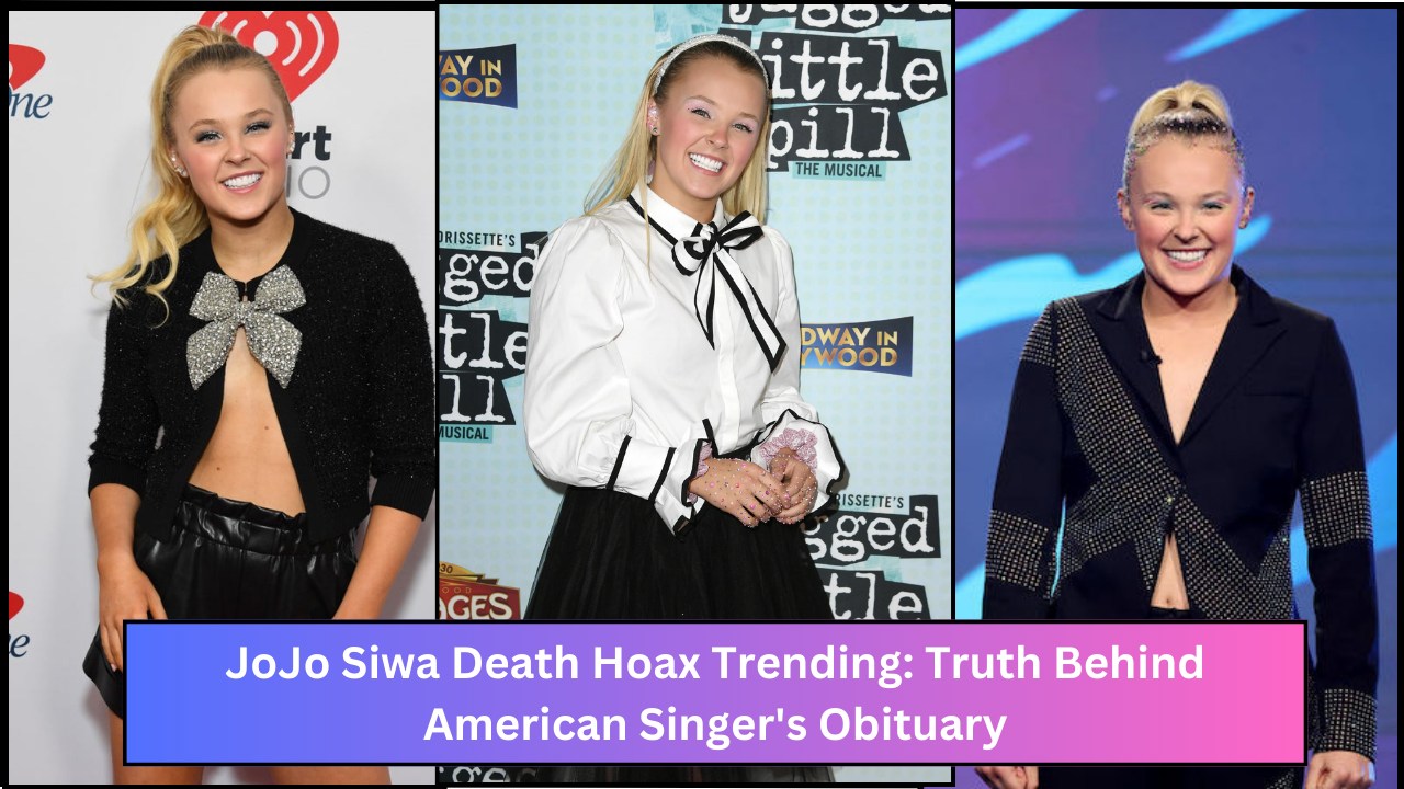 JoJo Siwa Death Hoax Trending Truth Behind American Singer's Obituary
