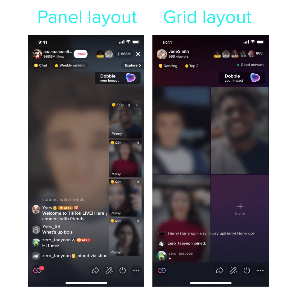 There are two types of layout Panel and Grid . You can change the