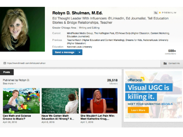 LinkedIn Basics For Teachers Share My Lesson