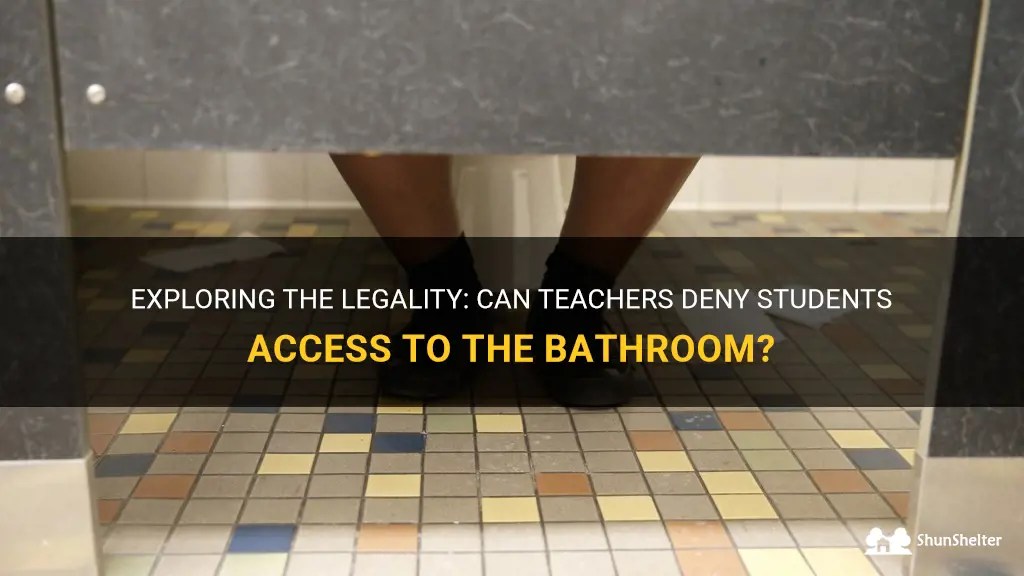 Exploring The Legality Can Teachers Deny Students Access To The