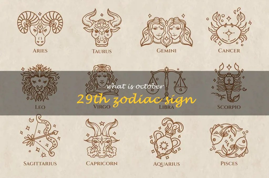 Discover Your October 29Th Zodiac Sign ShunSpirit