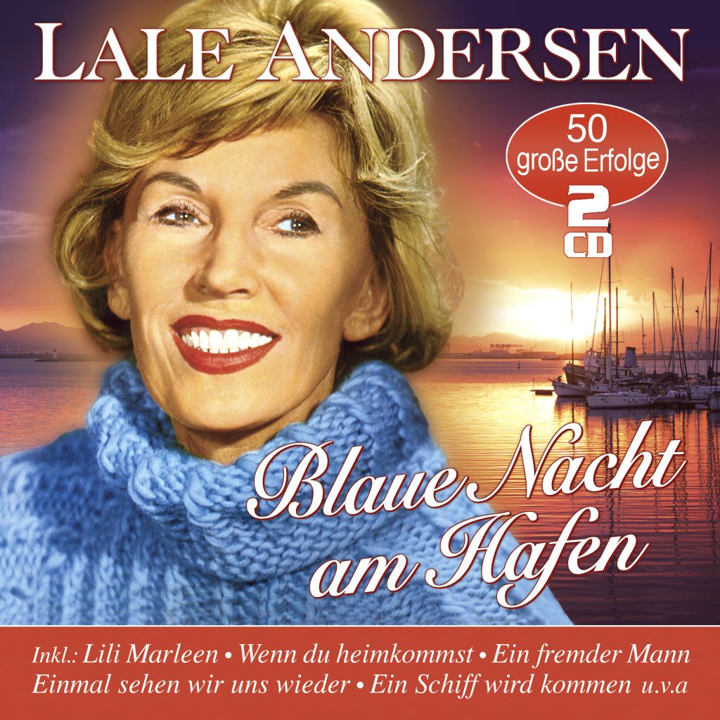 LALE ANDERSEN DoppelCD "Blaue Nacht am Hafen 50 große Erfolge