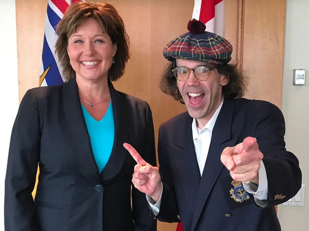 B.C. Premier Christy Clark interviewed by Nardwuar the Human Serviette