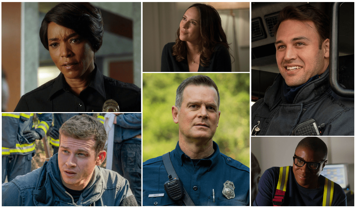 911 Cast Salary Per Episode Angela Bassett, Peter Kraus, Jennifer Love