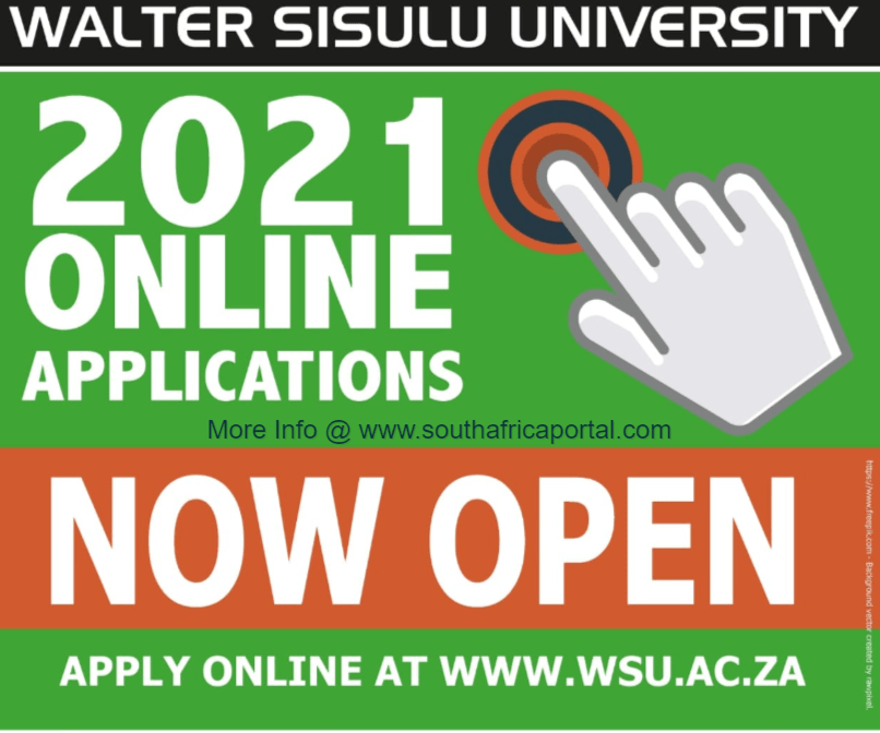 Walter Sisulu University Online Application 2021 Apply Here South