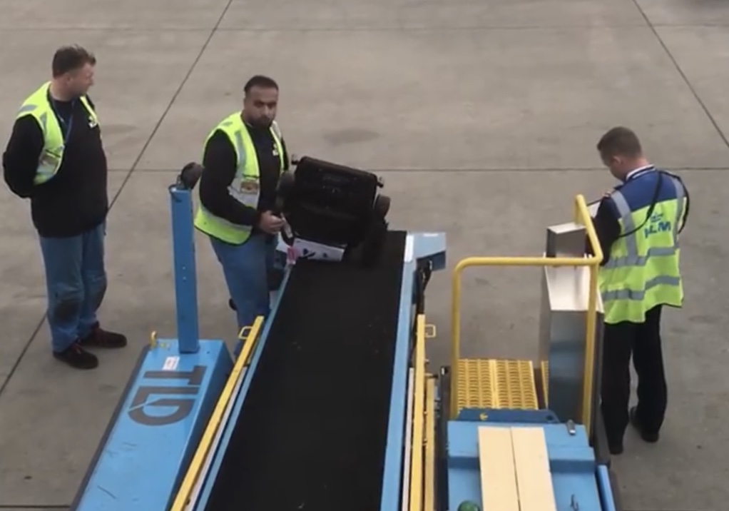 Inside The World Of Airline Baggage And Wheelchair Handlers Spin The Globe