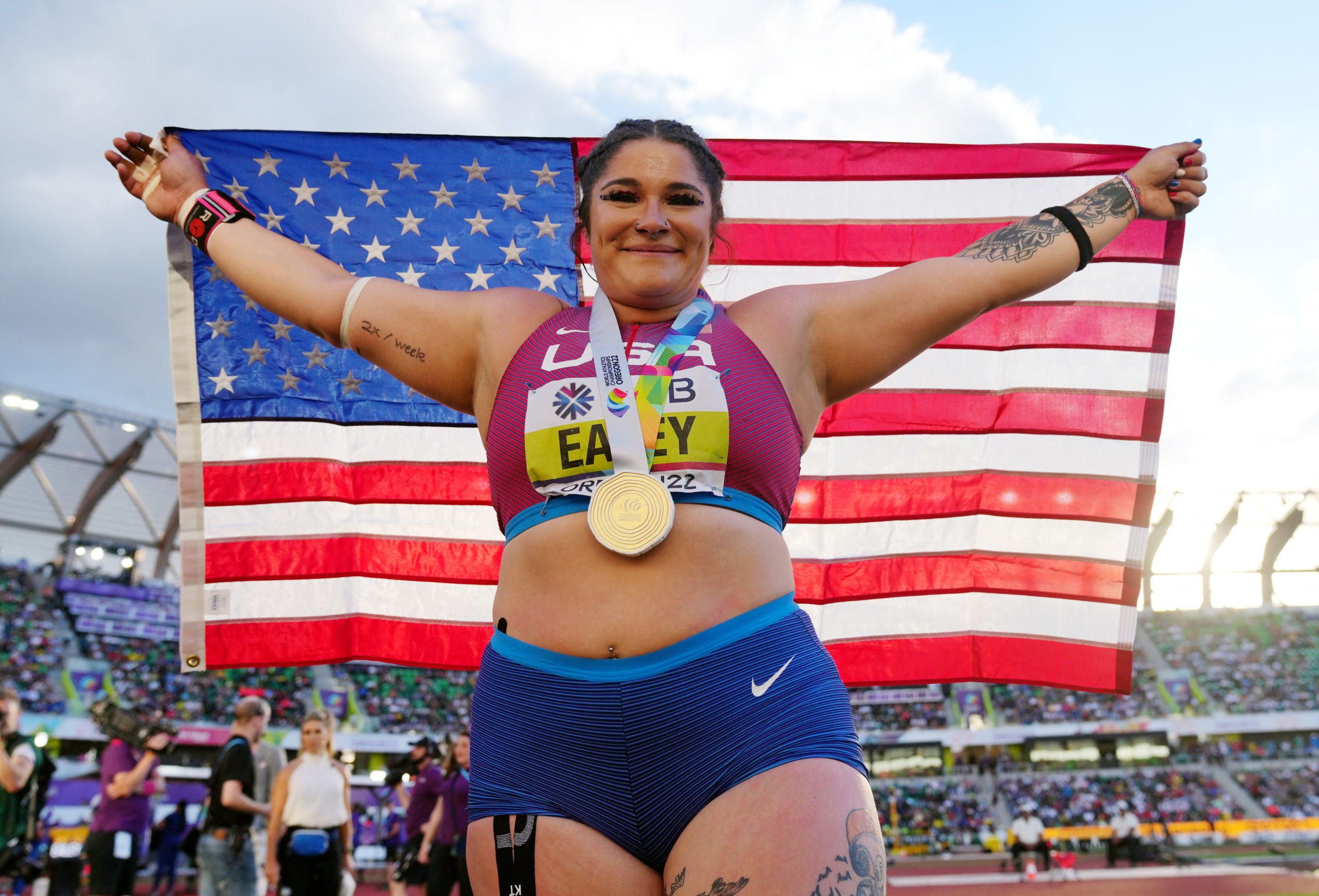 Chase Ealey wins US women's shot put world title Inquirer Sports