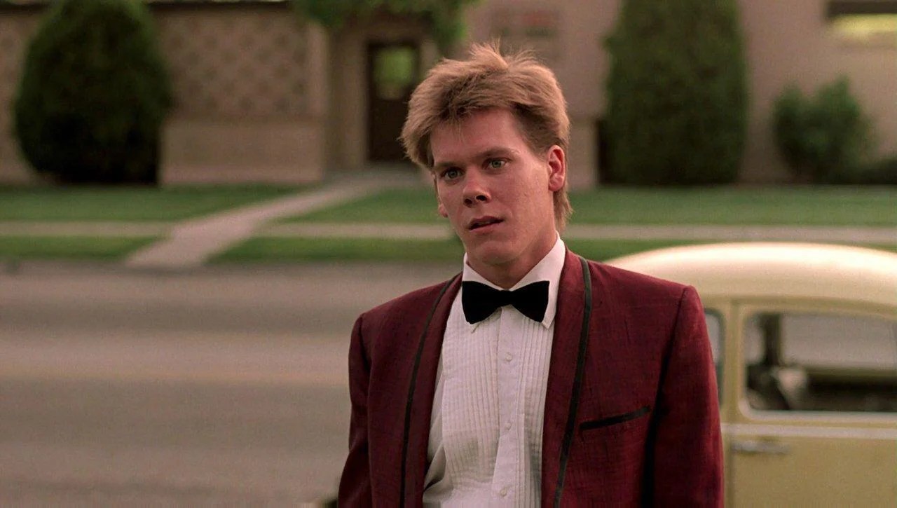 Kevin Bacon's age when he starred in Footloose! The Hub