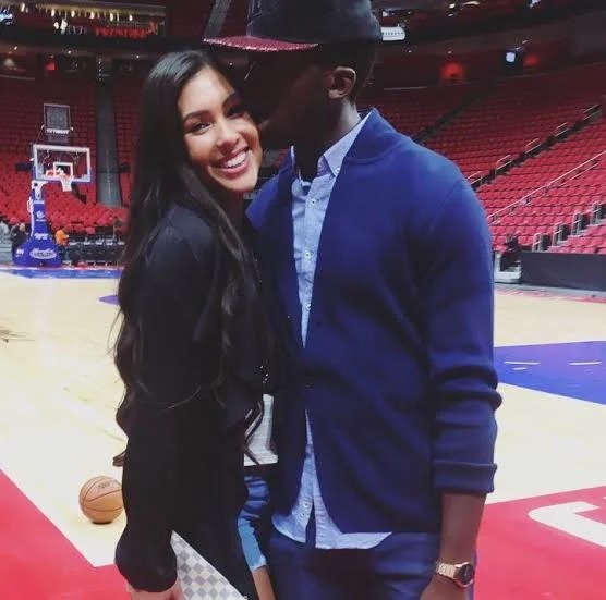 Reggie Jackson Glasses Girlfriend NBA wife Thunder sportsjone