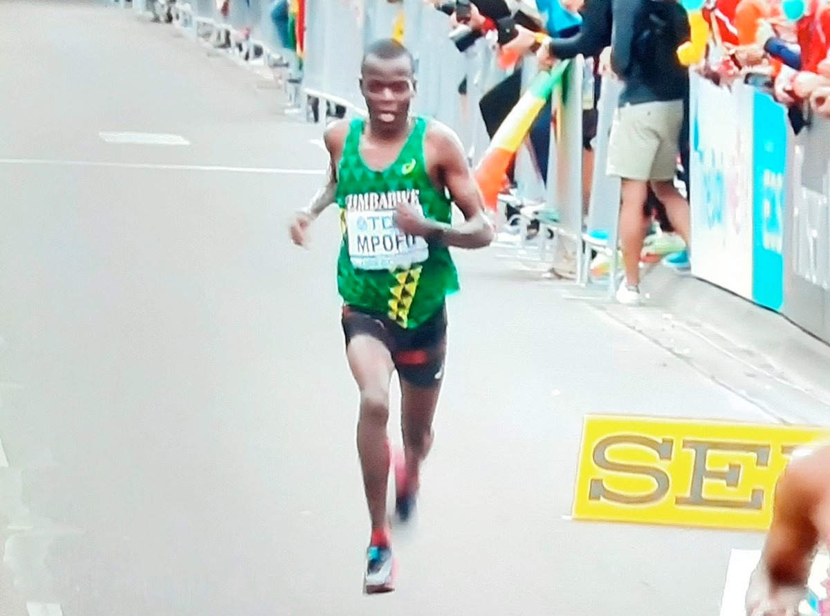 Congratulations to our very own Zimbabwean Athlete Isaac Mpofu who