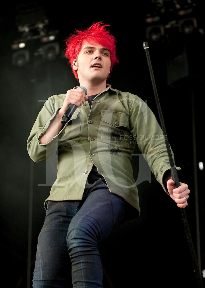 My Chemical Romance lead singer Gerard Way Ross Gilmore Photography