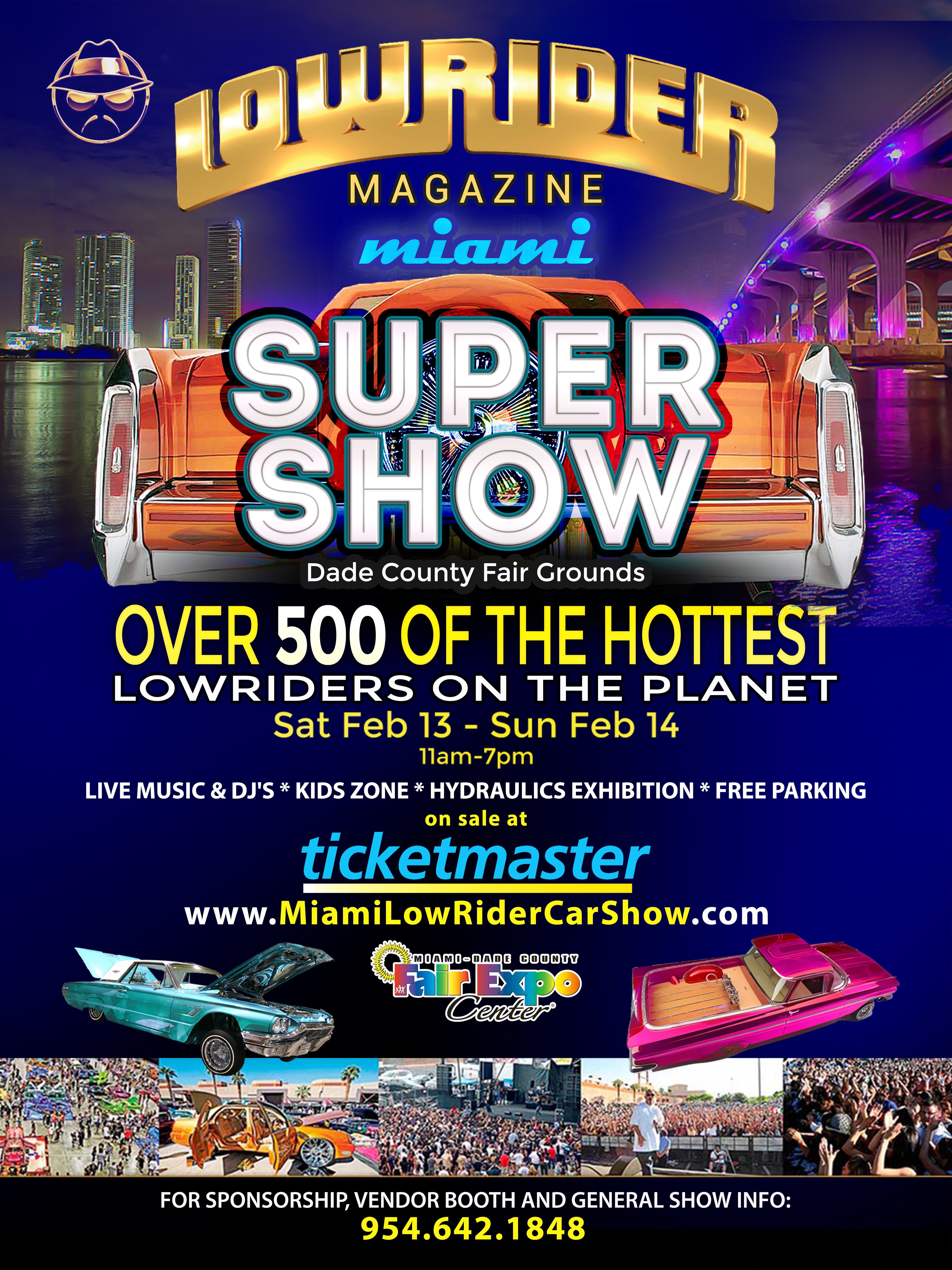 2016 miami super show flyer Lowrider