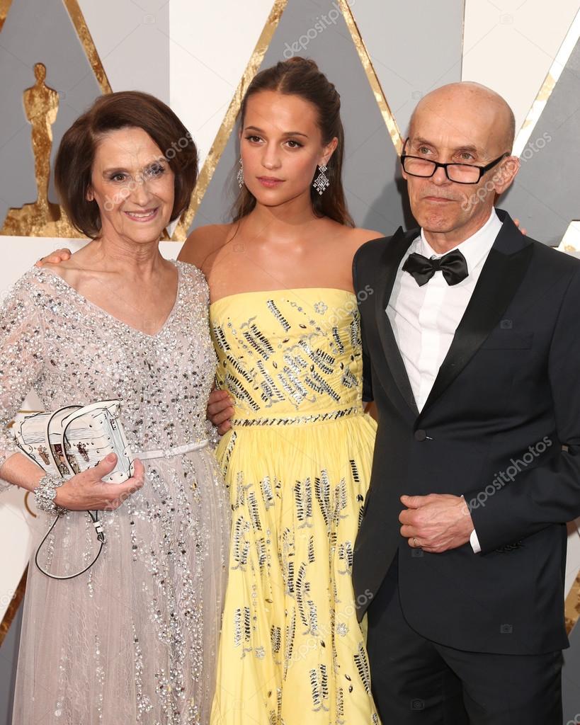 Alicia Vikander, parents Stock Editorial Photo © Jean_Nelson 101096146