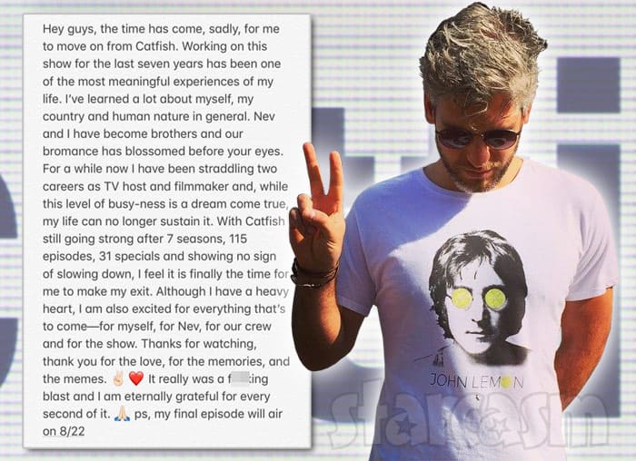 Why did Max Joseph leave Catfish? He explains why he quit in a statement