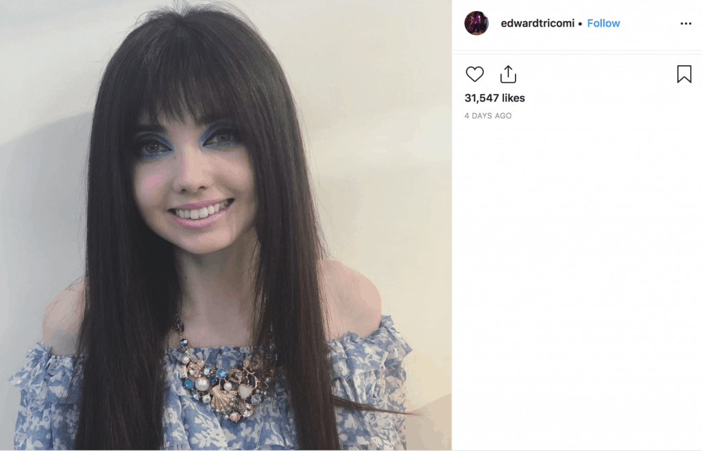 First photo of Eugenia Cooney after recovery from possible eating disorder