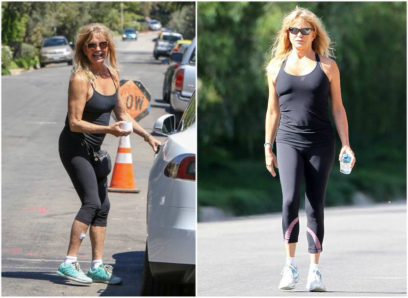 Goldie Hawn's height, weight. She is in great shape at her 71