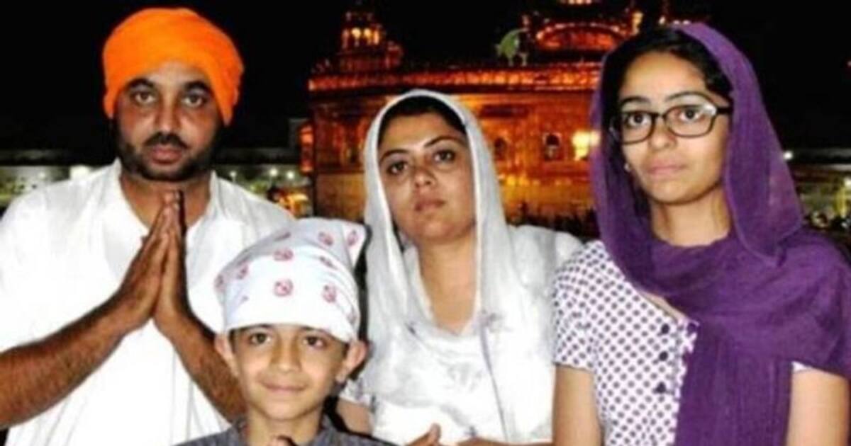 Who is Inderpreet Kaur, Bhagwant Mann's first wife?