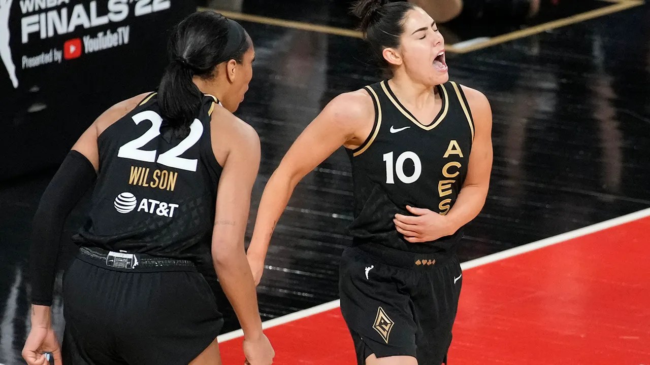 A'ja Wilson's message to Kelsey Plum helped Aces to WNBA Finals Game 2 win Fox News