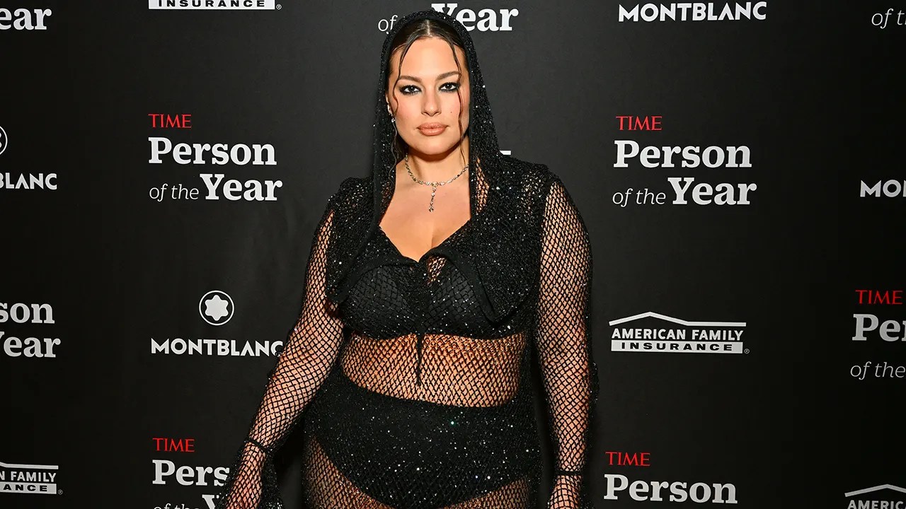 Ashley Graham leaves little to the imagination as model flaunts sheer